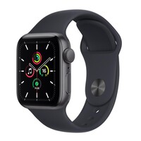 Apple Watch SE 40MM GPS Cinza e Preto | KaBuM!